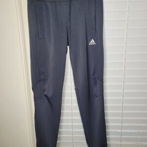 Adidas Mens Climacool Black Track Pants Size M Joggers Running Grunge